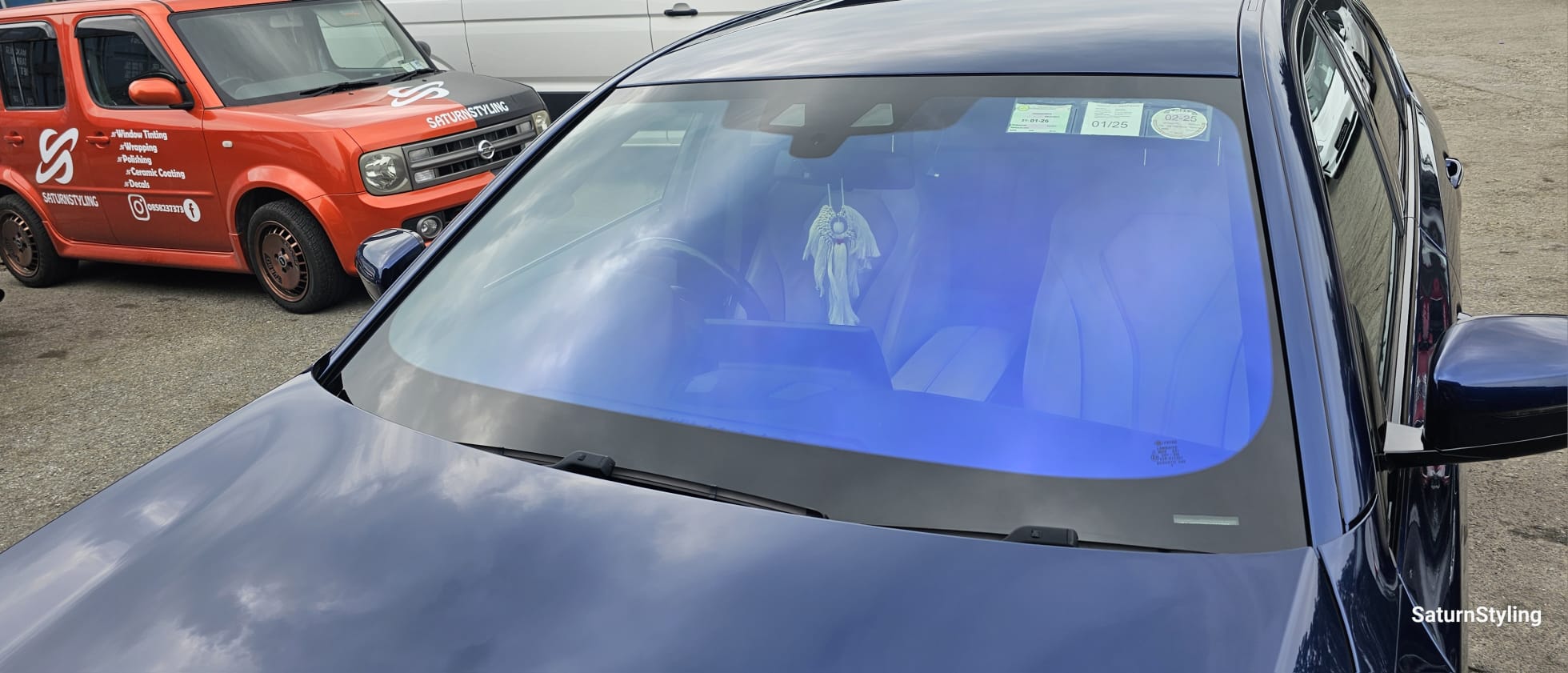 Bmw, blue, chameleon, tint, meath tinting, Saturnstyling